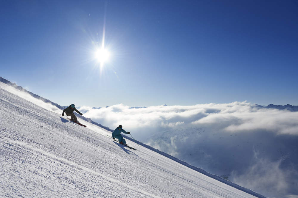 Skifahren auf der Lenzerheide